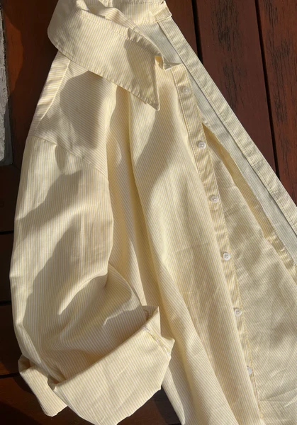 Camisa Listrada Over
