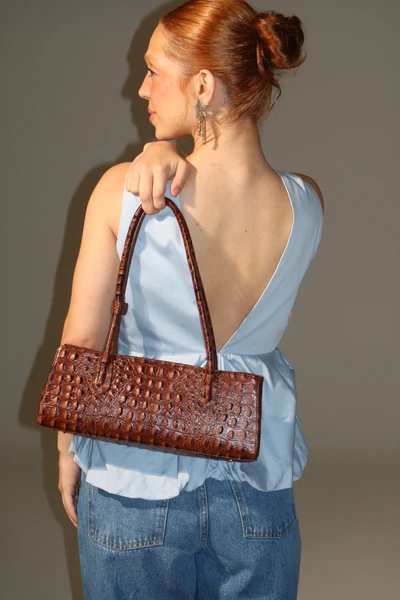 blusa balonê azul