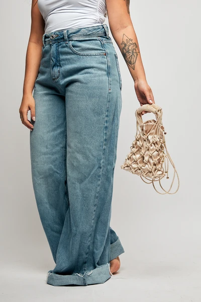 Bolsa Macramê Yara - Off White