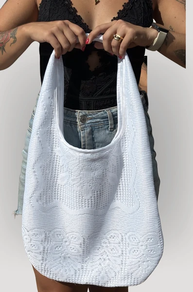 Bolsa Renda - Branca