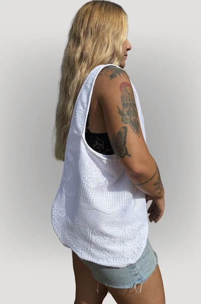 Bolsa Renda - Branca