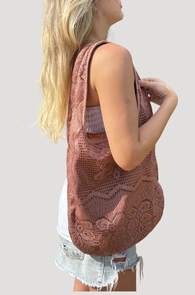 Bolsa Renda - Rose