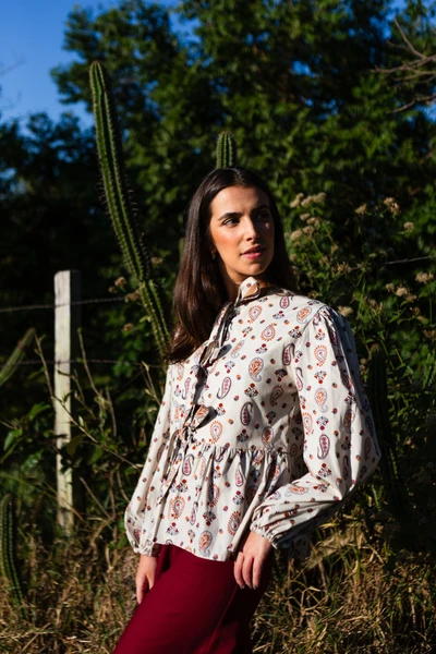 Blusa Elisa Paisley