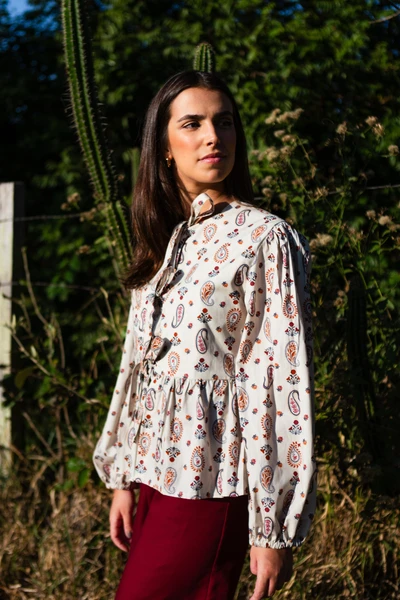 Blusa Elisa Paisley