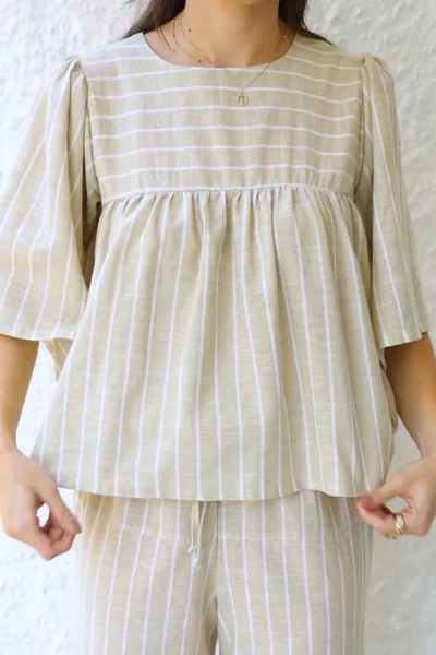 Blusa Francisca Listrada