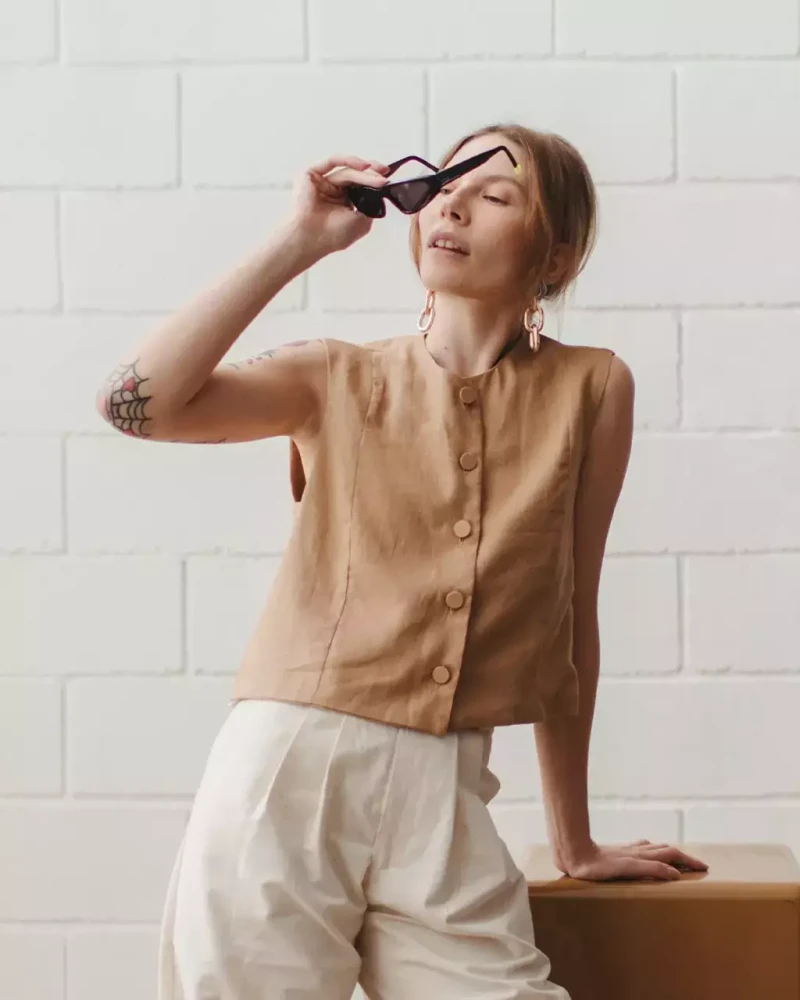 Blusa Mari Caramelo