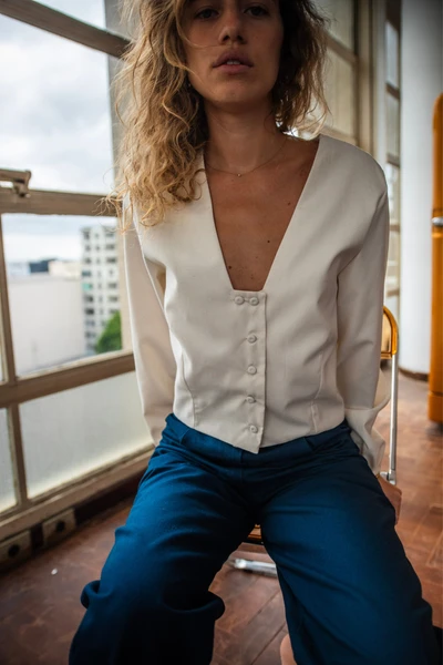 Camisa Crema