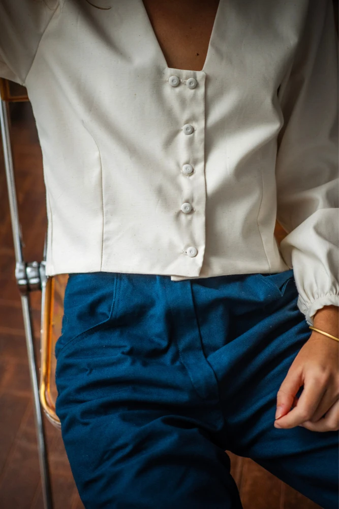 Camisa Crema
