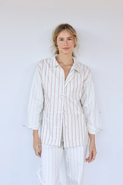 Jaqueta Mix & Match Listrada
