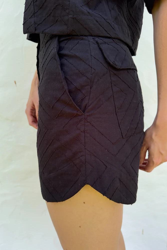 Short Cora Preto