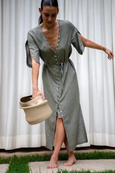 Vestido Folha