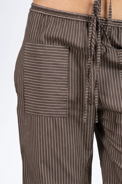 Calça Serena Listras Marrom