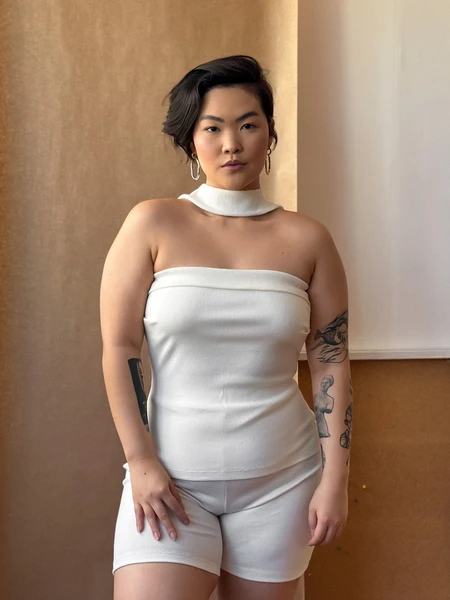 Blusa Cherie Champagne