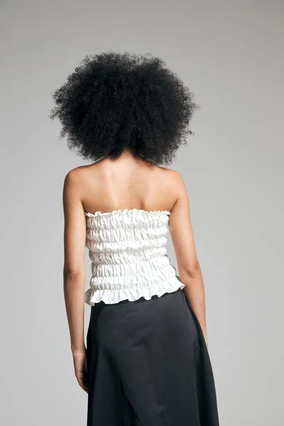 Blusa Tubo Off White