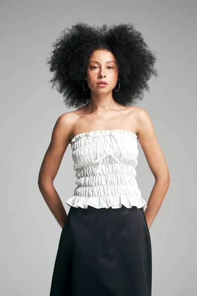 Blusa Tubo Off White