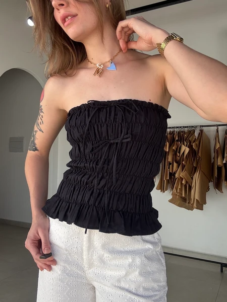 Blusa Tubo Preta