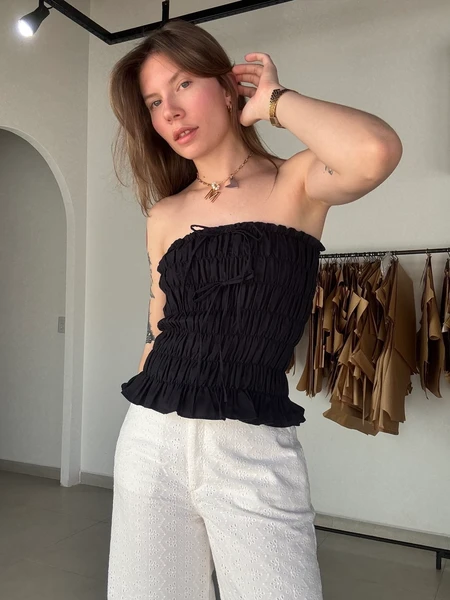 Blusa Tubo Preta