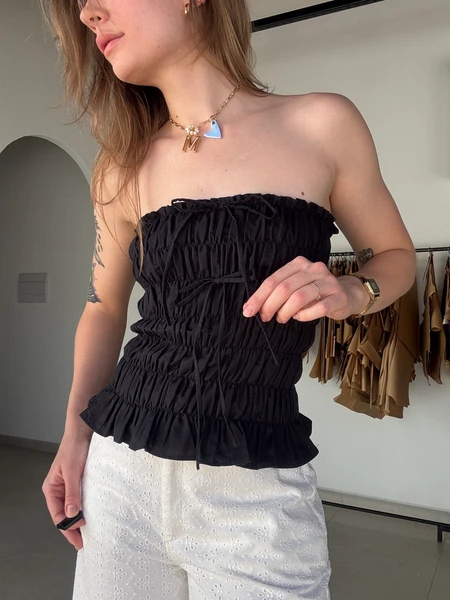 Blusa Tubo Preta