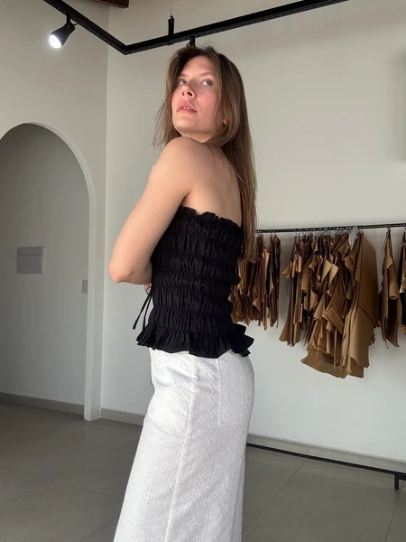 Blusa Tubo Preta