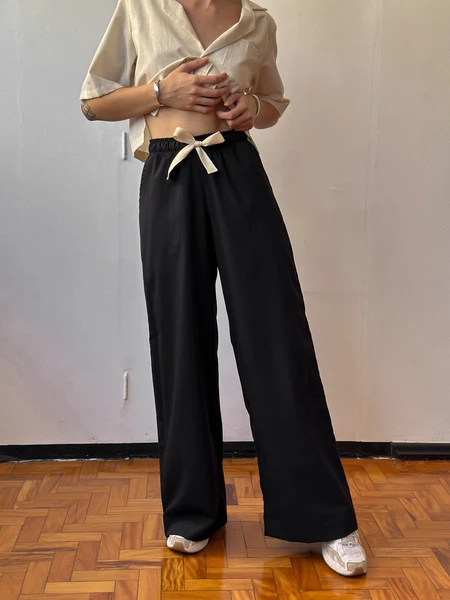 Pantalona Estela Preto