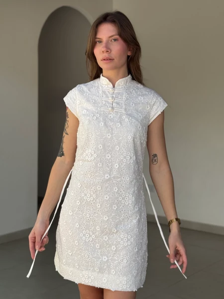 Vestido Mochi em Laise