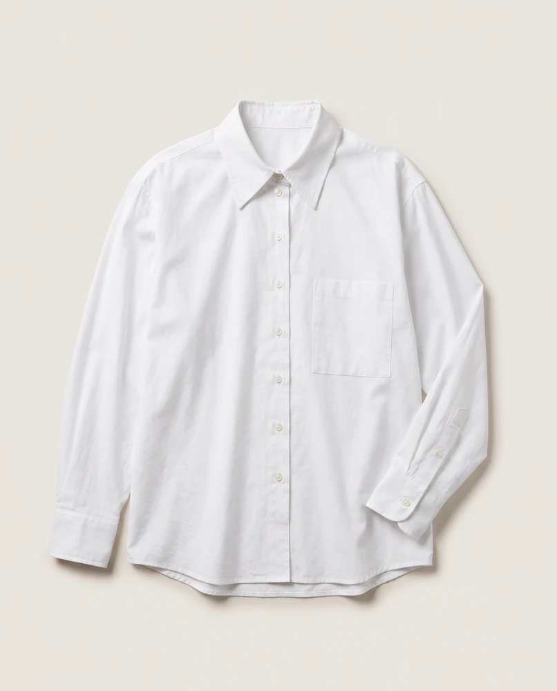 camisa branca 100% algodão