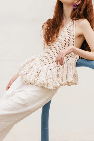 Blusa Crochê Toalhinhas
